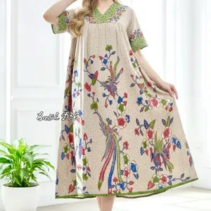 Als Daster Manuka ld 130 bumil friendly nyaman dipakai kain adem daster premium remaja kekiniann bahan tebal Batik D36