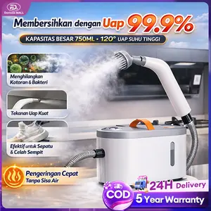 【COD】TIXX Mesin Steamer Uap Multi Function Steam Cleaner Mop Handheld Electric Steam Cleaner Pembersih Uap Suhu Tinggi Cepat Uap Membunuh Kuman Bersihkan Kotoran Cocok Pembersihan Rumah Karpet Sofa Gorden Dapur Peralatan Rumah Tangga alat rumah