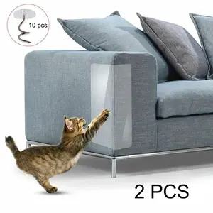 MutiaraMall Jakarta - REBE Vinil Pelindung Cakaran Kucing untuk Sofa Kain 15x40cm 2 PCS - RB002