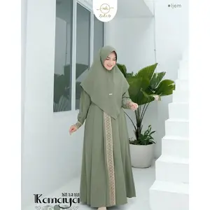 KANAYA GAMIS SYARI UKURAN M - L - XL - XXL JUMBO BUSUI PLUS KHIMAR SET MURAH DRESS POLOS TERBARU GAMIS KEKINIAN TERBARU BIG SIZE GAMIS PREMIUM BERKUALITAS TERMURAH TERLARIS MAXY DRESS GAMIS SERAGAMAN FASHION MUSLIM Variasi Remaja