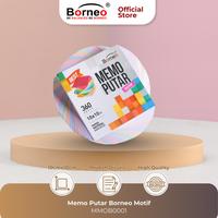Gambar Borneo Memo Putar Borneo Motif Paper 10x10 cm 360 Lembar Kotak Polos 60 Pcs Box BE BALANCED BE BORNEO - Not Specified dari Borneo Stationery Kota Surabaya 1 Tokopedia