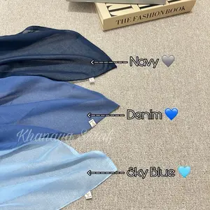Hijab Segi Empat Paris Jadul varisha original By Khanaya Scraf