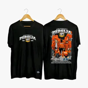 Kaos baju t-shirt PERSIJA ANNIVERSARY 97 / kaos persija jakarta / Desain gambar orang