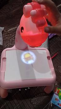 Product Review of Meja Belajar Projector Painting Meja menggambar Anak Mainan Furniture Edukasi Melukis Mewarnai Anak SPEEDS 025-3 from c**e 1