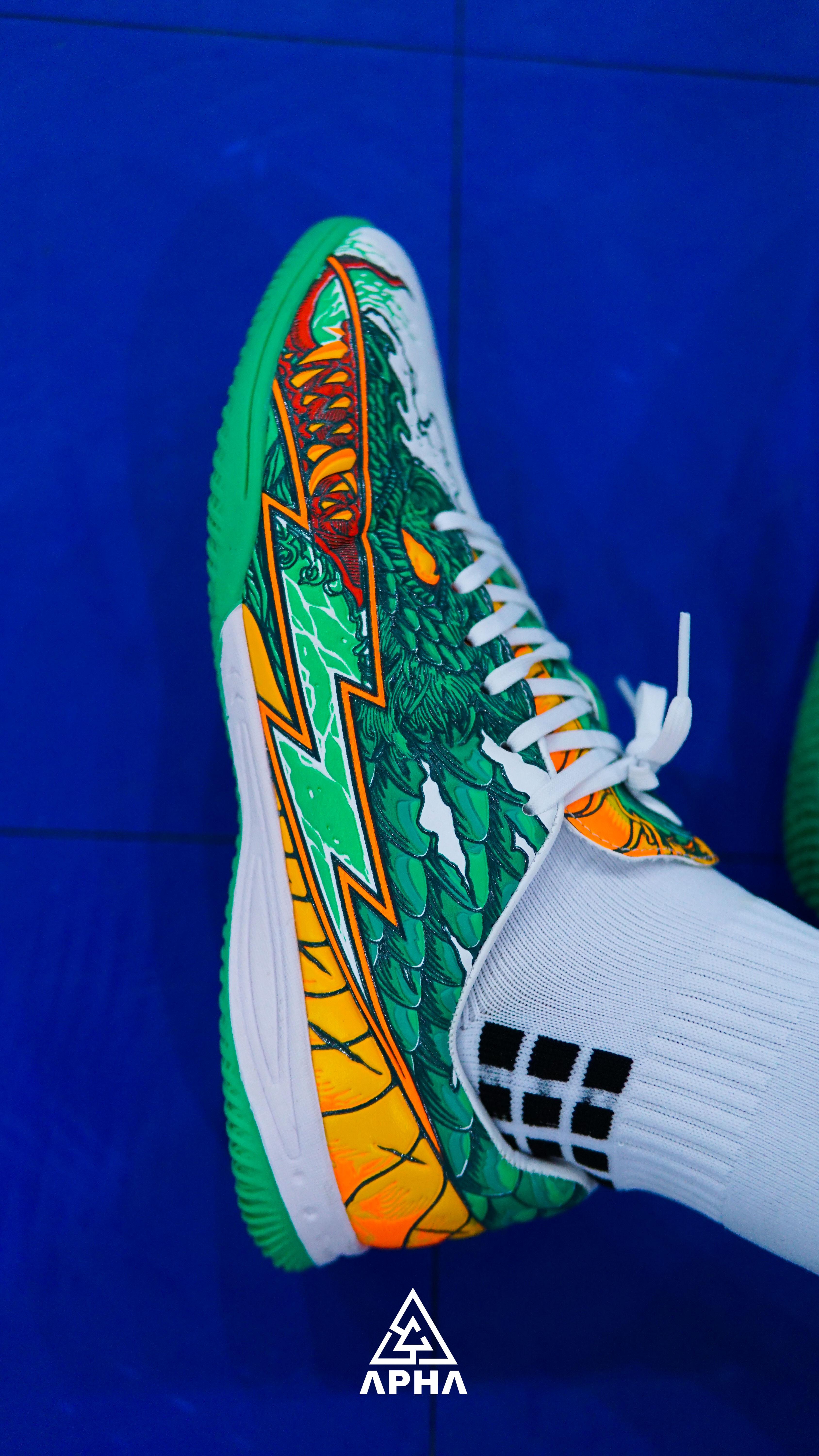 Sepatu Futsal Apha Animax Series Ryu Kohaku Tytopha 33-45 Dewasa dan Anak Lengkap Gratis Kaoskaki