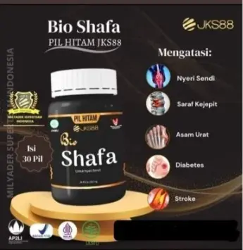 BIO SHAFA JKS88 SOLUSI SENDI DAN SYARAF ISI 30 PIL 100% ORIGINAL 2