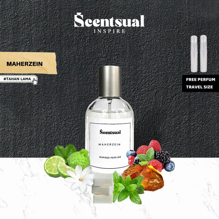 Gambar SCENTSUAL INSPIRE PERFUME MAHER ZEIN PLATINUM EDP Parfum Extrait Wangi Wanita Pria - SCENTSUAL INSPIRE PERFUME  MAHER ZEIN 30ml dari Scentsual Inspire Perfume Kota Depok Tokopedia
