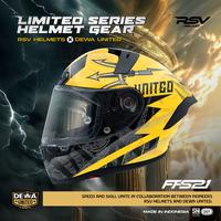 Gambar RSV Helmets x DEWA UNITED Exclusive Collaboration MPL ID - Helm RSV Full face FFS21 (Limited Edition Series) - Helm Full Face - S dari RSV Helmet Official Shop Kota Bandung 1 Tokopedia