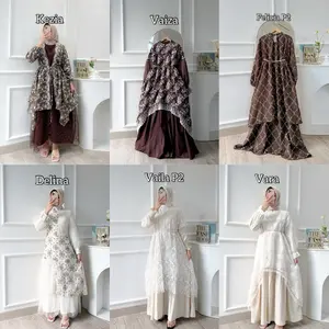 ALESA P2 /ELENA / ARA /VAILA P2 / DELINA / KEZIA // VARA / FELICIA P1 2 // VAIZA MAXI DRESS BY AYESHA HIjab