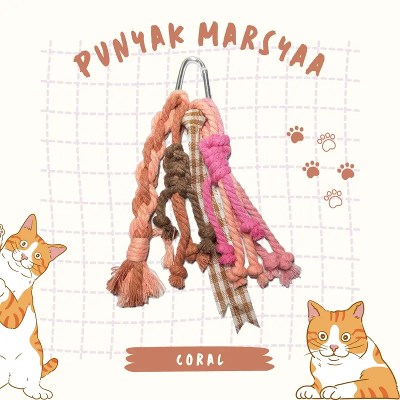 Keychain Macrame Gantungan Kunci Gantungan Tas Lucu Dan Murah Gift 2