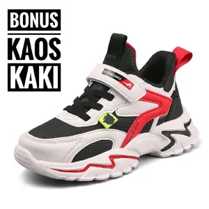 BONUS KAOS KAKI - Sepatu Sneaker  Anak Lokal Berkualitas Fashion Color List