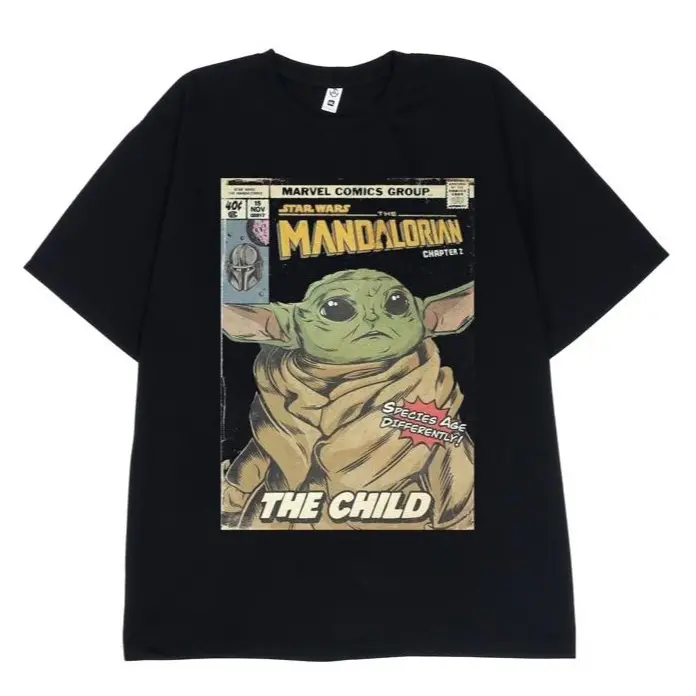 Jcc Clothes Kaos Vintage Mandalorian Baju Pria Wanita Oblong
