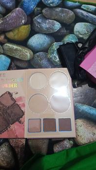 Product Review of IGOODCO 43 Warna bayangan mata Plat Glitter Powder Cosmetics Women Funny Cover Book Frosted Glitter Powder Sequins Eye Makeup Palette eye shadow from S**l 3