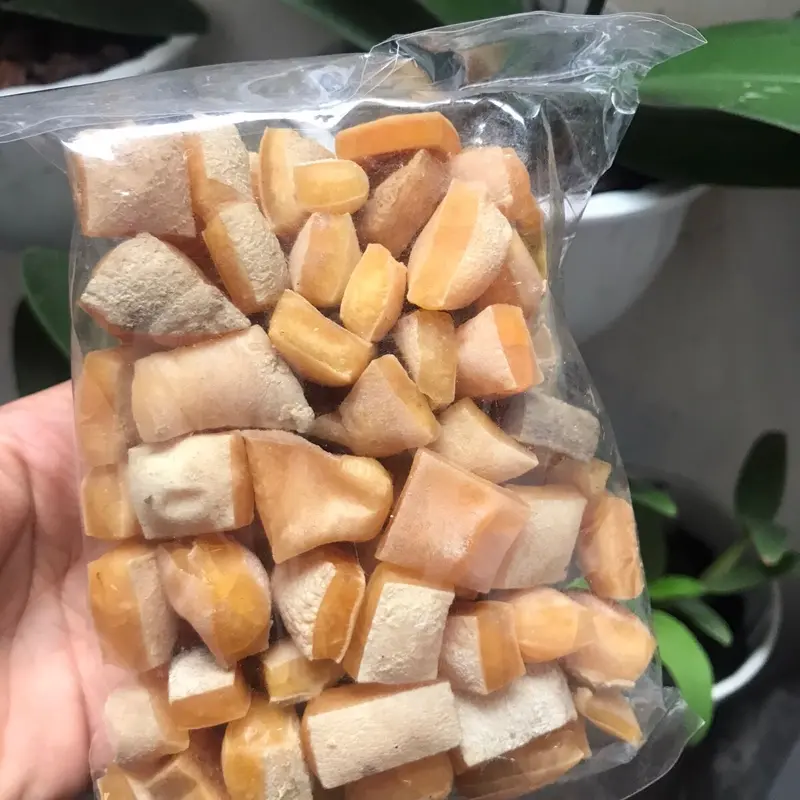 [250 gr] Krecek Kulit Sapi Mentah Kotak Rambak kerupuk  kulit