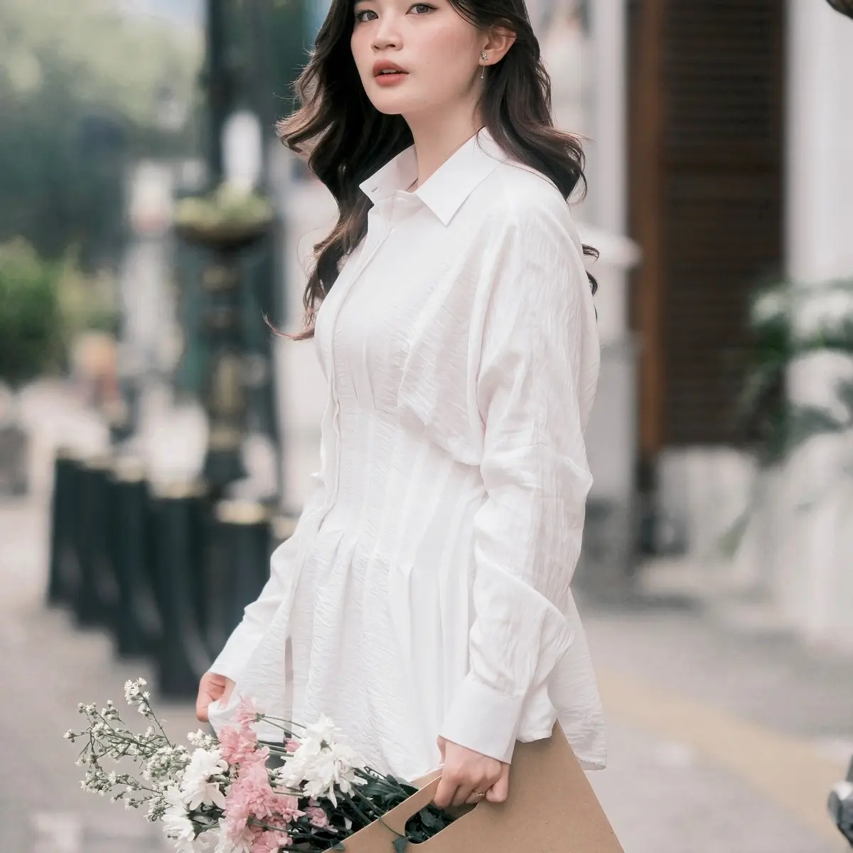 Lilly shirt butik quality Fit