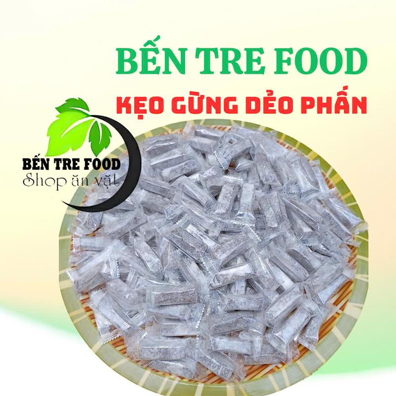 Kẹo gừng dẻo phấn ít ngọt Bến Tre ăn vặt kẹo gỗ  giòn kẹo  phấn kẹo  gỗ Candy