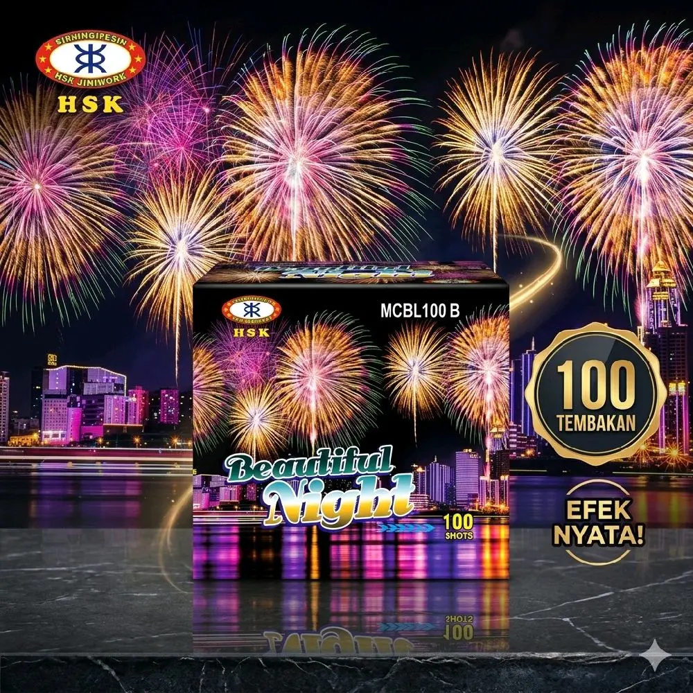 Poster Mainan beautiful night 100s 0.8"/Lovable HSK-100/MCBL36A