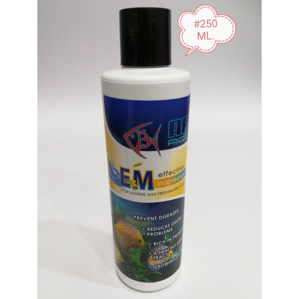 Aba Aqua EM 250ml Effective Microorganism Microbes Aquarium Fish Ikan Akuarium