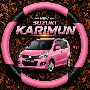 Cover stir Mobil SUZUKI KARIMUN Sarung stir variasi sabit untuk mobil suzuki karimun all type Bungkus stir anti slip nyaman mudah di bersihkan Bisa COD