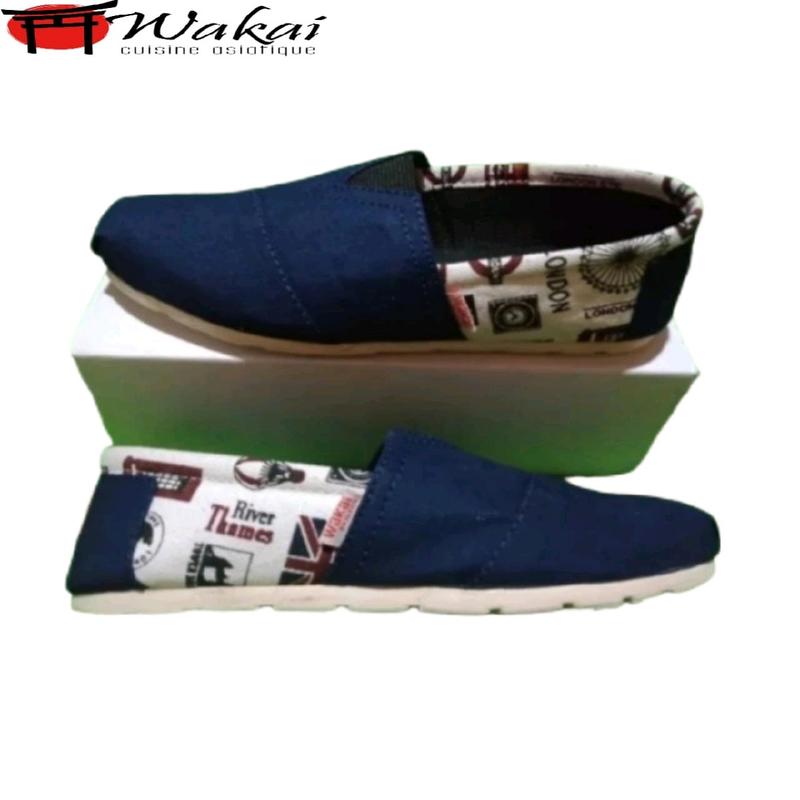 promo sepatu slip on wakai tipe london Flat Shoes 3