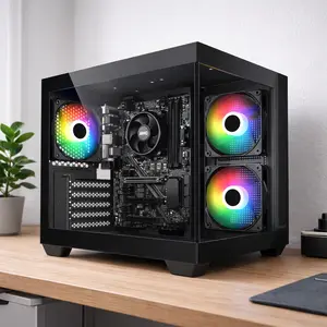 PC Ryzen 5 5500GT Radeon Vega Graphic RAM 32GB SSD 256GB Siap Gaming dan Editing