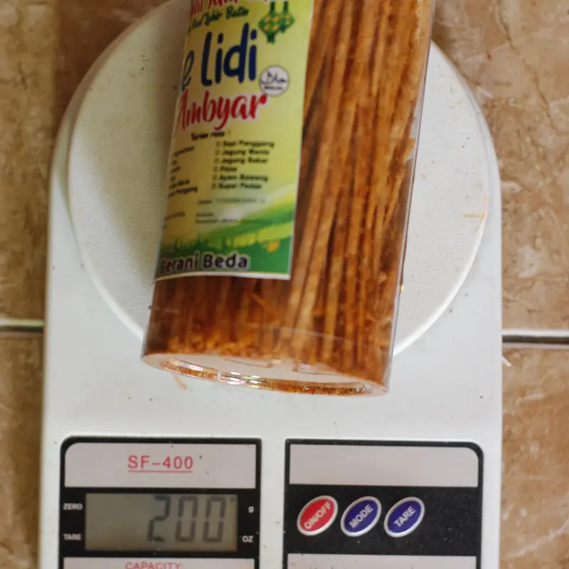 Mie Lidi GEPENG 200gr/mielidi/miegepeng/milidimurah /Jajanan/mielidienak /lidian/mielidigurih/lidian 4