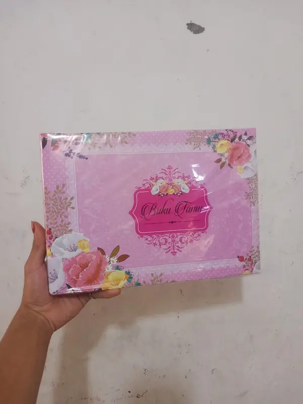 Buku tamu undangan pernikahan 2pcs untuk 500 daftar tamu undangan Cards Cards Paper Stationery 4