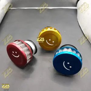 filter saringan karbulator motor bebek model smile gold merah biru