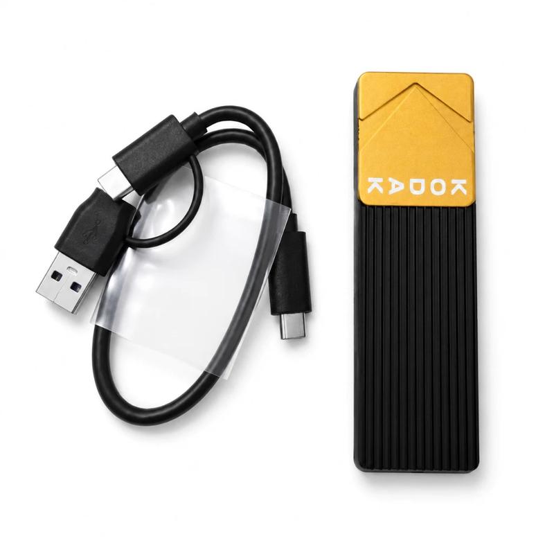 Ổ Cứng SSD Di Động Kodak X207 256GB USB 3.2 Gen 2 Type C Tốc Độ 1000MB/s Vỏ Kim Loại