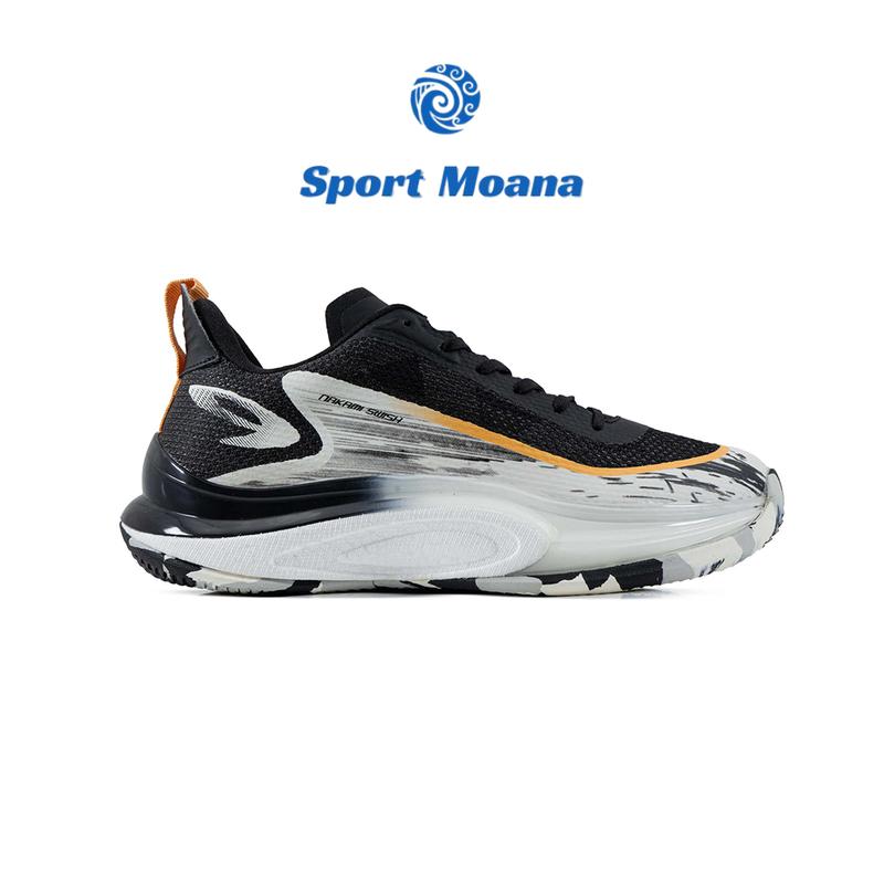 910 Nineten NAKAMI SWISH HITAM PUTIH - Sepatu Basket 0