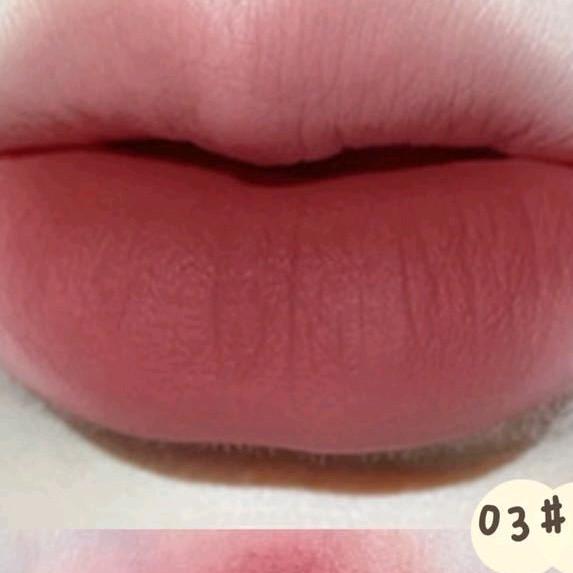 Magic Casa lipstik matte Waterproof lipglaze lipmatte lipglos velvet liptint Purpel tahan lama 5