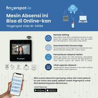 Gambar Fingerspot Vida W-2411M | Mesin Absensi Wajah Face | WiFi dari Fingerspot Medan_NEW Kota Medan 2 Tokopedia