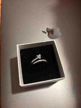 Product Review of [ORALIE] The Vera Ring- Nhẫn bạc S925 đính đá trái tim, thiết kế xoáy tròn from H** T**h Đ** 1