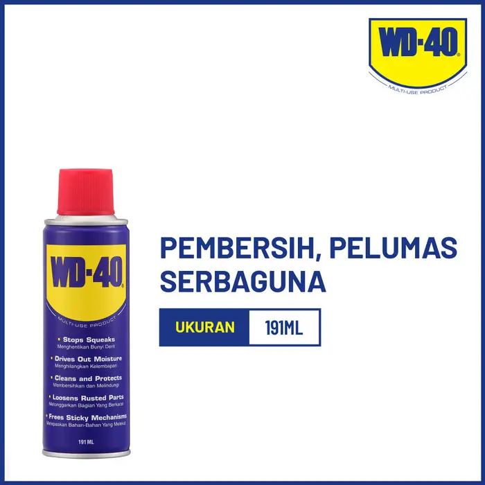 WD-40 WD 40 WD40 191ML / 191 ML Multi Use Products Pelumas Anti Karat