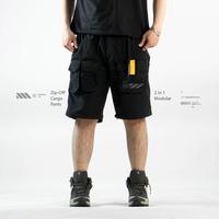 Gambar KREMLIN 2 in 1 Cargo Celana Nylon Cringkle - Modular Fit - GRANT - M dari Kremlin Clothing Kota Bandung 4 Tokopedia