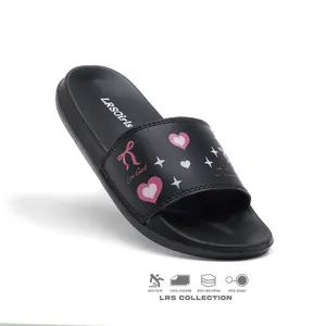 LRS Collection - Sandal Wanita Galaxy Love Rubber  Sendal Selop Cewek Shoes