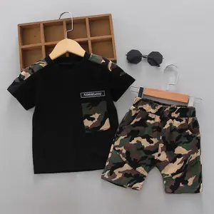 SETELAN BAJU ANAK ARMY KANTONG ONE SET TERBARU untuk anak 1-7 tahun