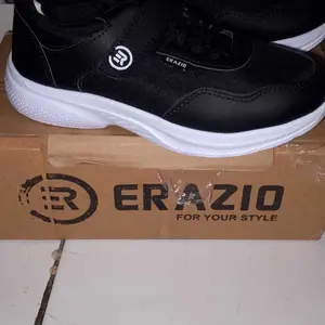 ERAZIO Sepatu Sekolah Anak Original Model Pylon Velcro Dan Tali Hitam Putih Sepatu Anak Laki Laki Dan Perempuan Pylon Ringan Terbaru Kualitas Premium Ukuran 30-37 Fashion