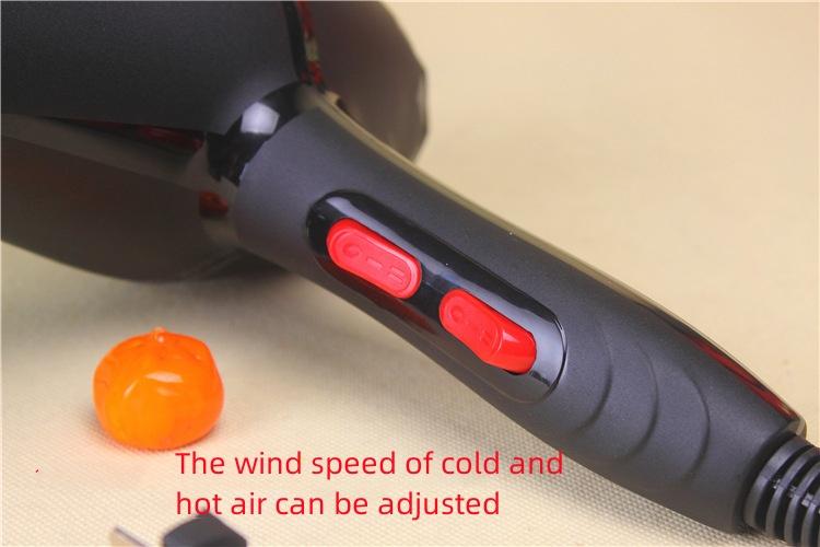 Product Introduction of High power hair dryer, hair salon specific fan, hair dryer cylinder, Z102 negative ion blue light constant temperature cold and hot air blower 5