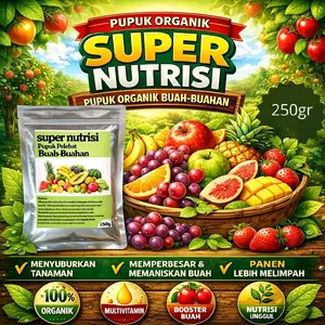 pupuk buah buahan booster buah buahan semua jenis buah isi 250gram