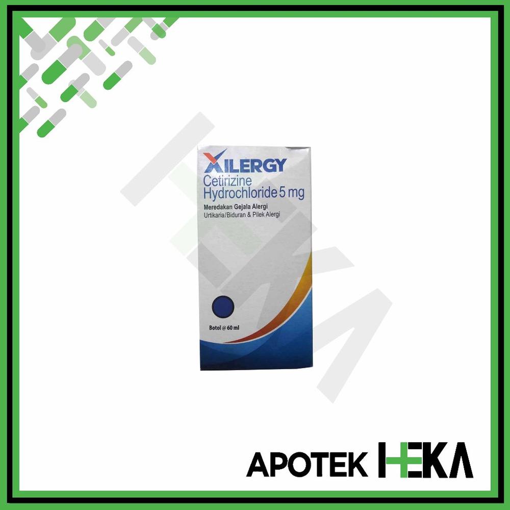 Xilergy Sirup 60 ml - Meredakan Gejala Alergi [JAKSEL]