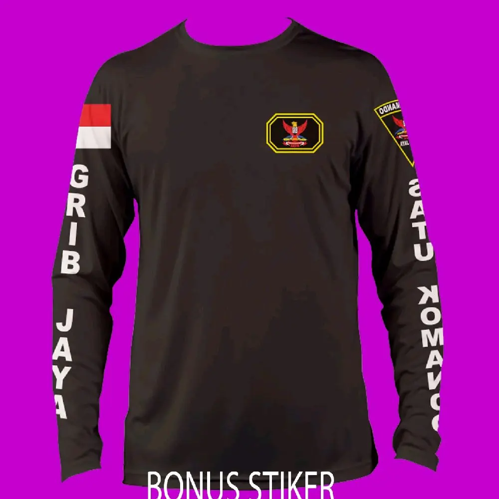 Kaos grib jaya motif baru bahan cotton combat premium adem full warna