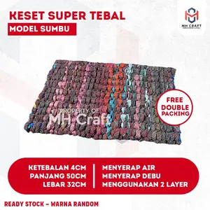 Keset Lantai Anti Slip / Keset Teras Rumah Depan / Kamar Mandi Anti Slip / Keset Sumbu / Karpet Ruang Tamu