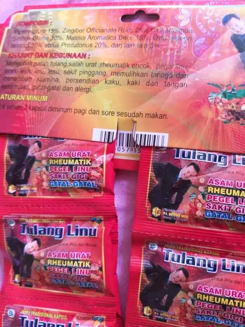 READY STOCK Kapsul Tulang Linu Herbal ORIGINAL 2
