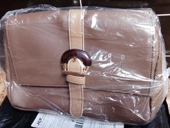 Product Review of Akaci store | 09-8281 AMORA Shoulder bag gesper wanita Selempang Terbaru Bahan sintetis 2 ruang kuliah kerja kantor ibu murah from s**t a**r ** 1