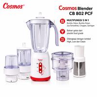 Gambar Cosmos Blender CB 802 PCF 5IN1 Pembuat Jus Smoothies Penghalus Bumbu Plastik Food Grade ORI BERGARANSI - FM dari Formiana Kota Bekasi 1 Tokopedia