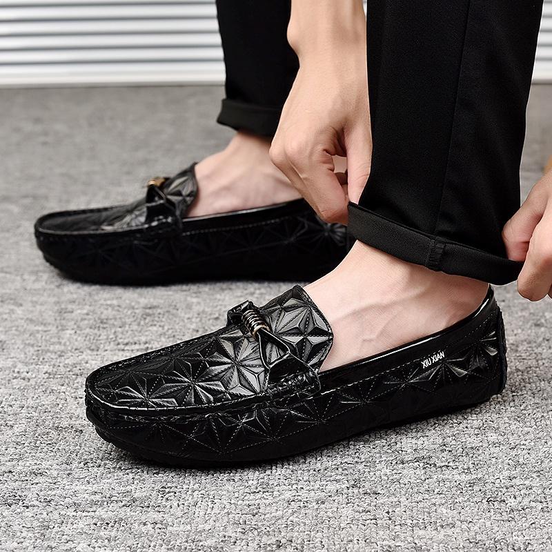 Sepatu Kasual Slip On Pria Slop Mocasin Santai Casual Tanpa Tali Cowok Murah Keren Pantofel Shoes 0