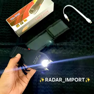 Jual murah senter+alaram senter 1902 lampu senter camping hiking