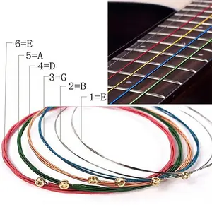 SENAR GITAR AKUSTIK WARNA WARNI RAINBOW
