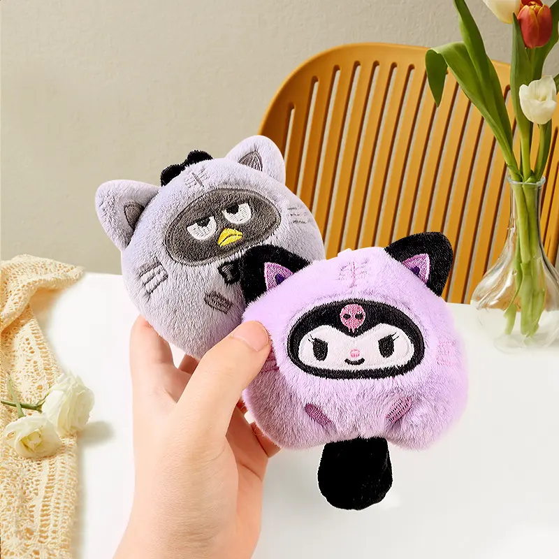 Dây Chuyền Chìa Khóa Sanrio, Đồ Chơi Nhồi Bông Mềm, Kuromi Và Melody Dễ Thương, Móc Chìa Khóa Thú Nhồi Bông, Mặt Dây Chuyền Túi Sách Hoạt Hình, Phụ Kiện Trang Trí Nhà Cửa Sanrio, Búp Bê Nhồi Bông Thích Hợp Làm Quà Tặng Bé Gái, Women Titan 6